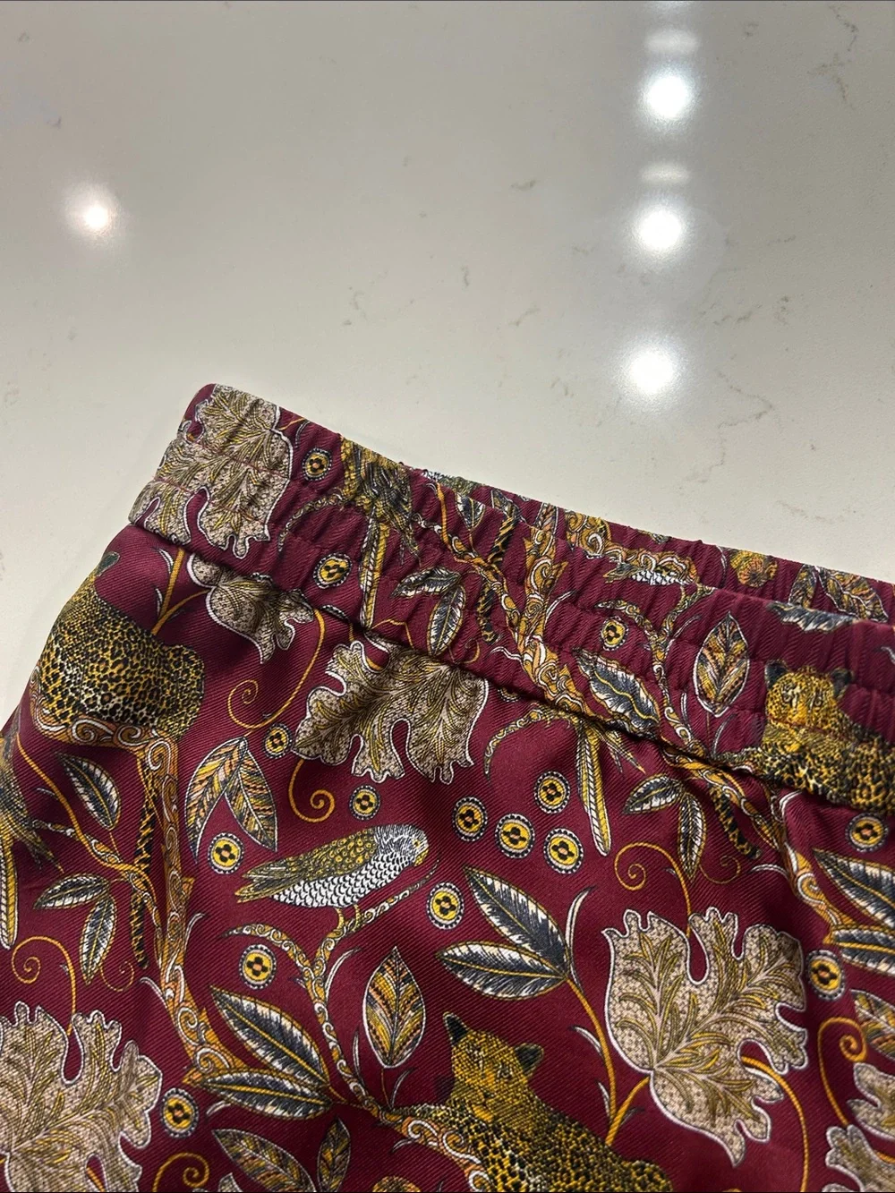 J.Crew Collection Pull-On Silk-Twill Pants